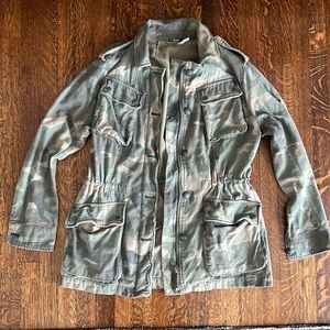 Free people camouflage jacket